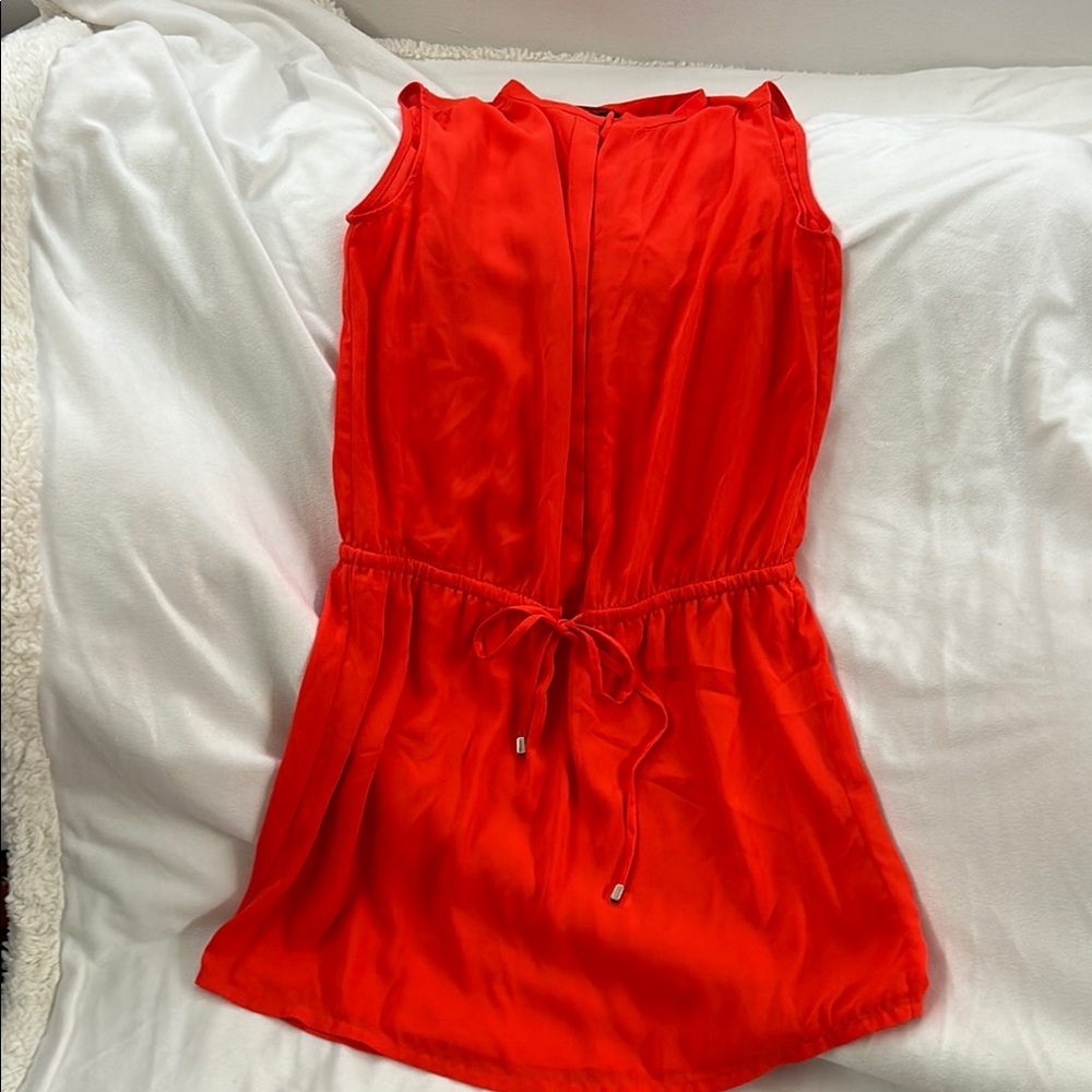 Dalia Bright Red Mini Dress